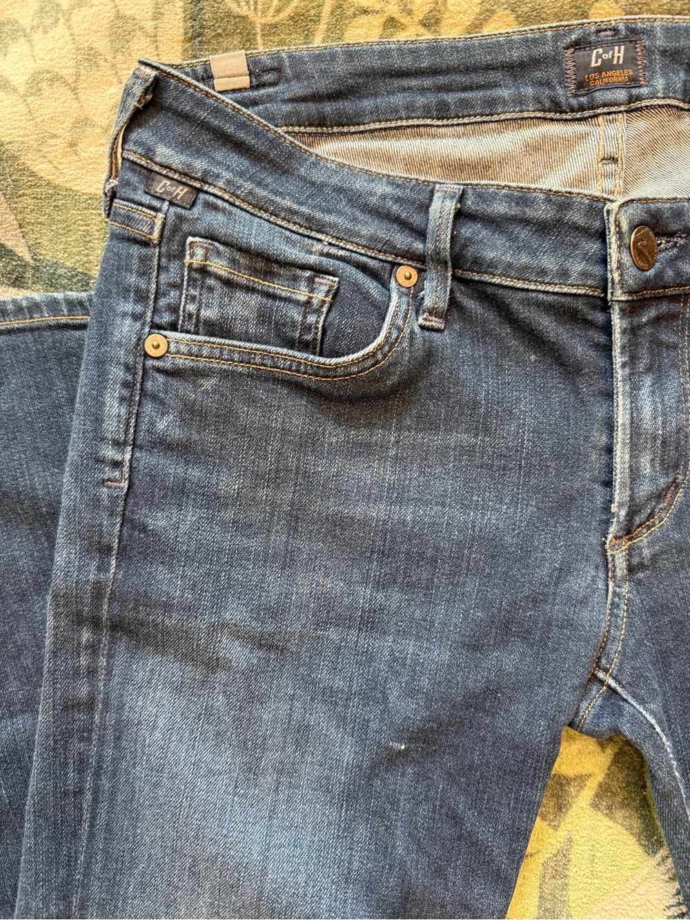 Citizens of Humanity Slim Dark Blue denim Women’s Skinny Jeans 29 - Picture 4 of 10
